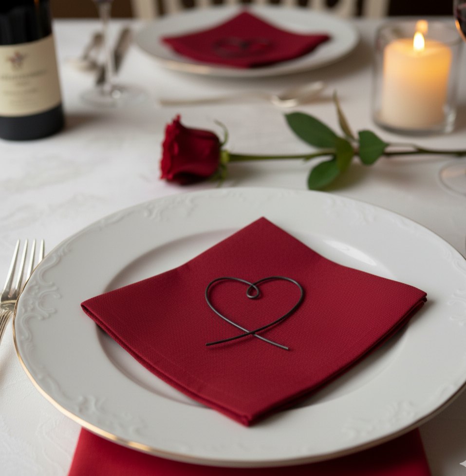 Svatební dekorace na sváteční stůl