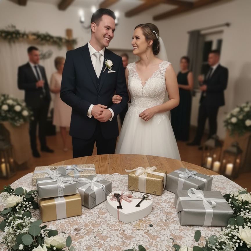 Staré klíče s křídly, navzájem propletené jako symbol lásky a spojení