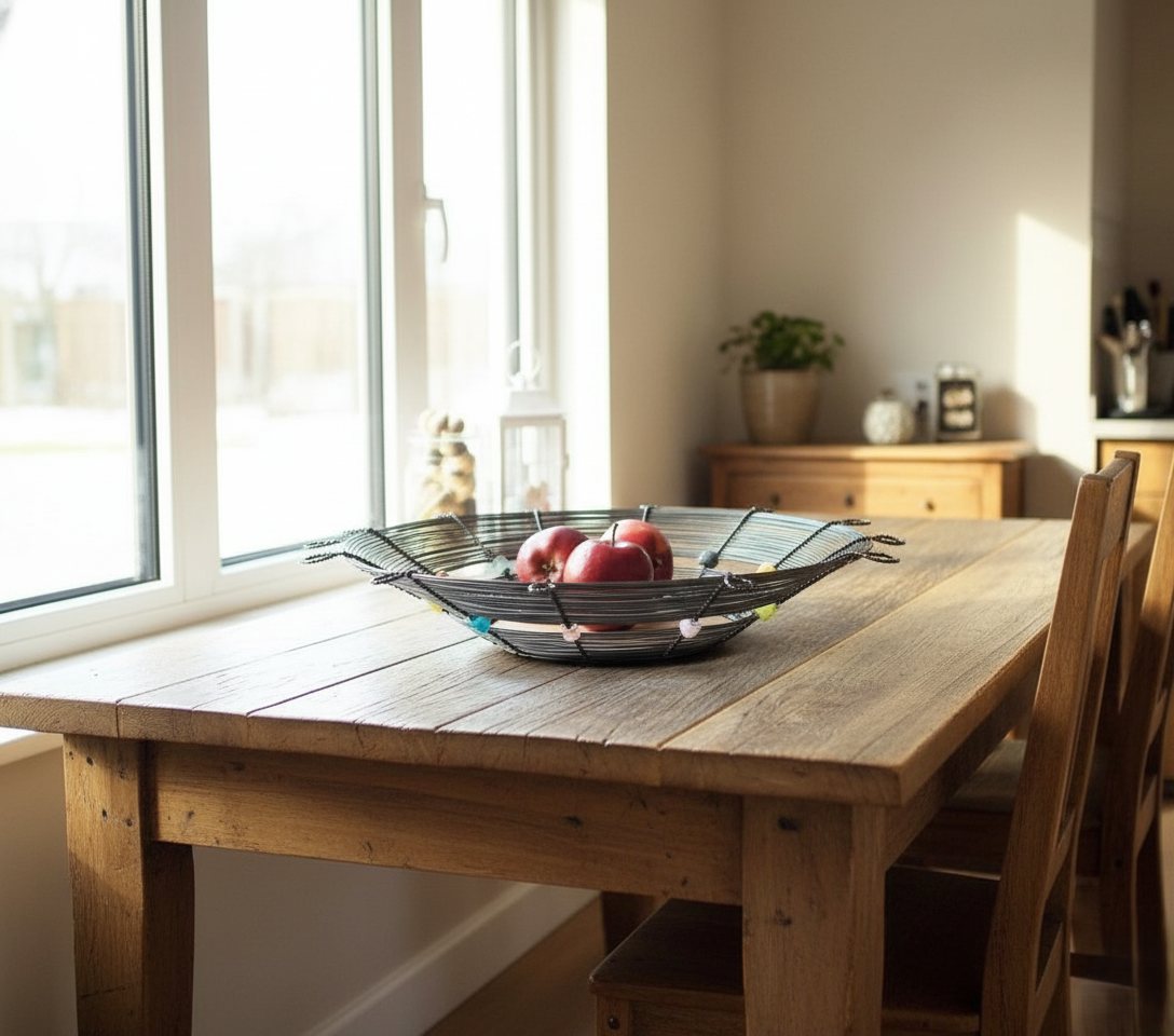 Drátovaná mísa ošatka s masivním dnem